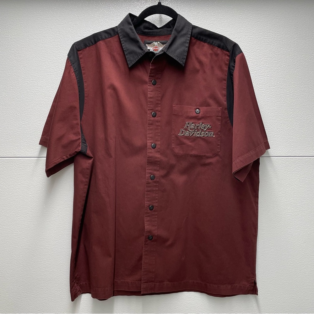 Harley Davidson Button Down Shirt Size XL